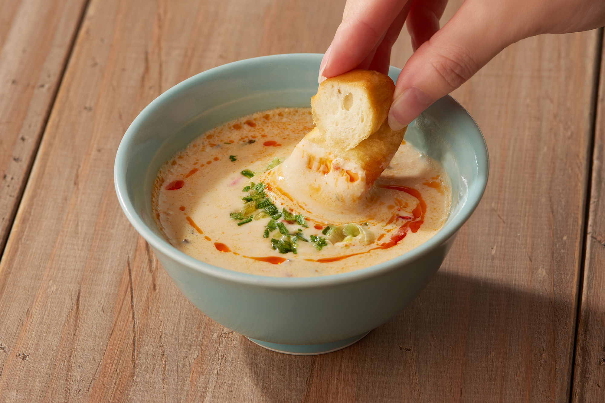 台湾式豆乳スープ（鹹豆漿）